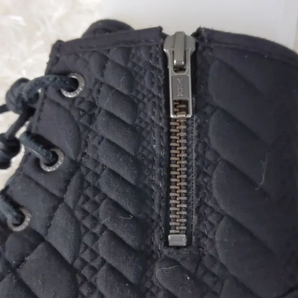 Sperry Black Quilted Duck Boots - Picture 3 of 10